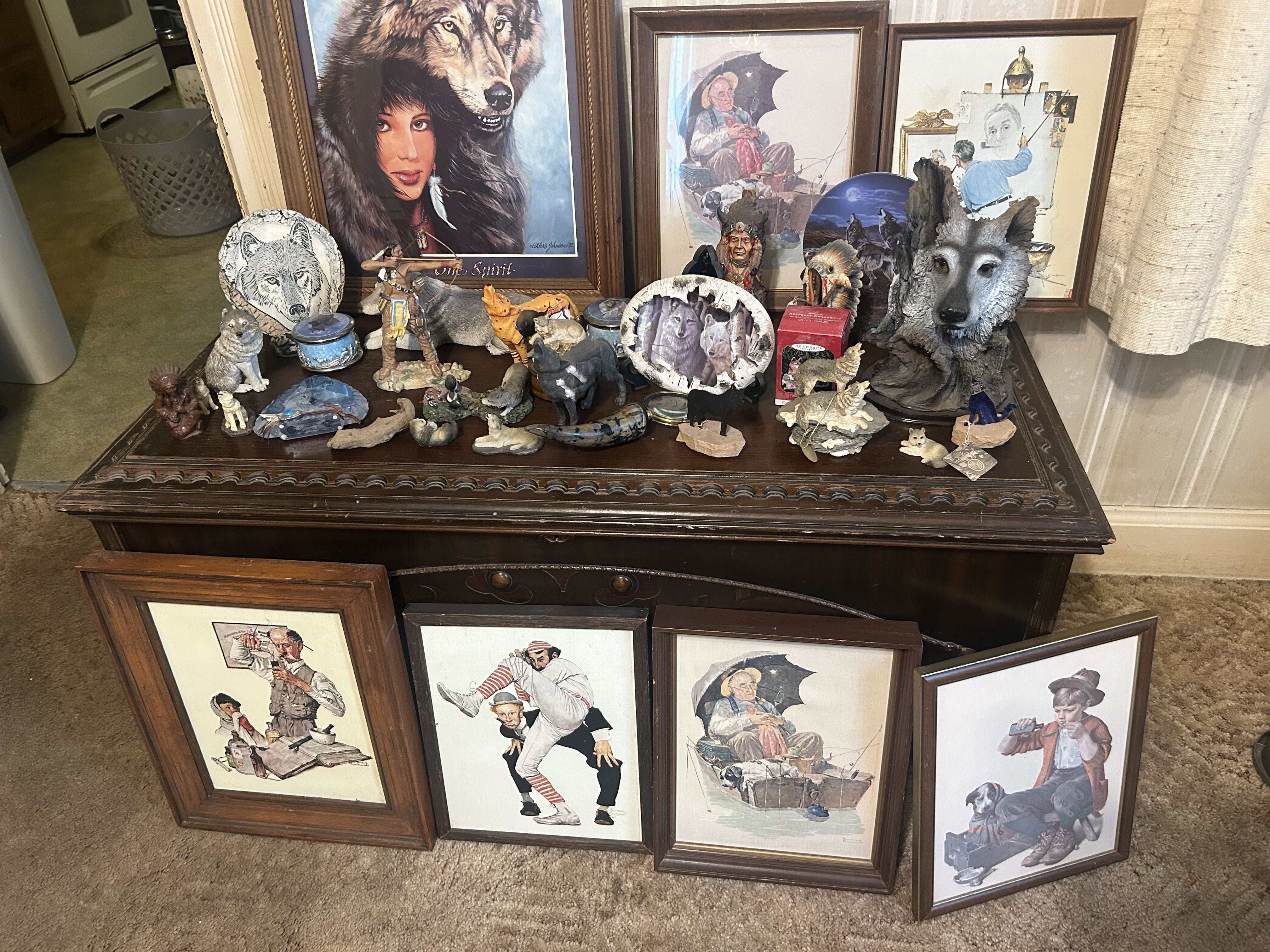 estate sale many treasures photo