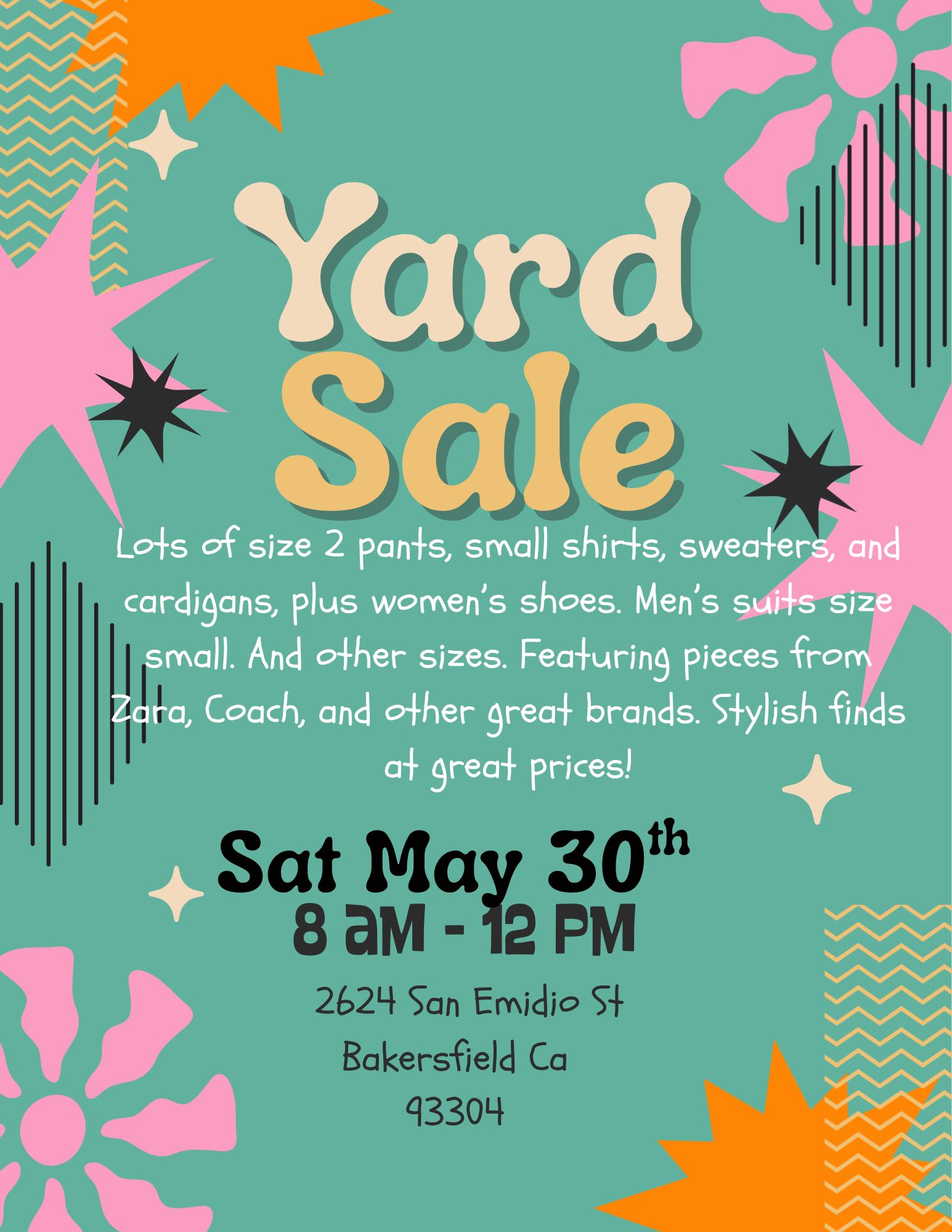 Yard Sale