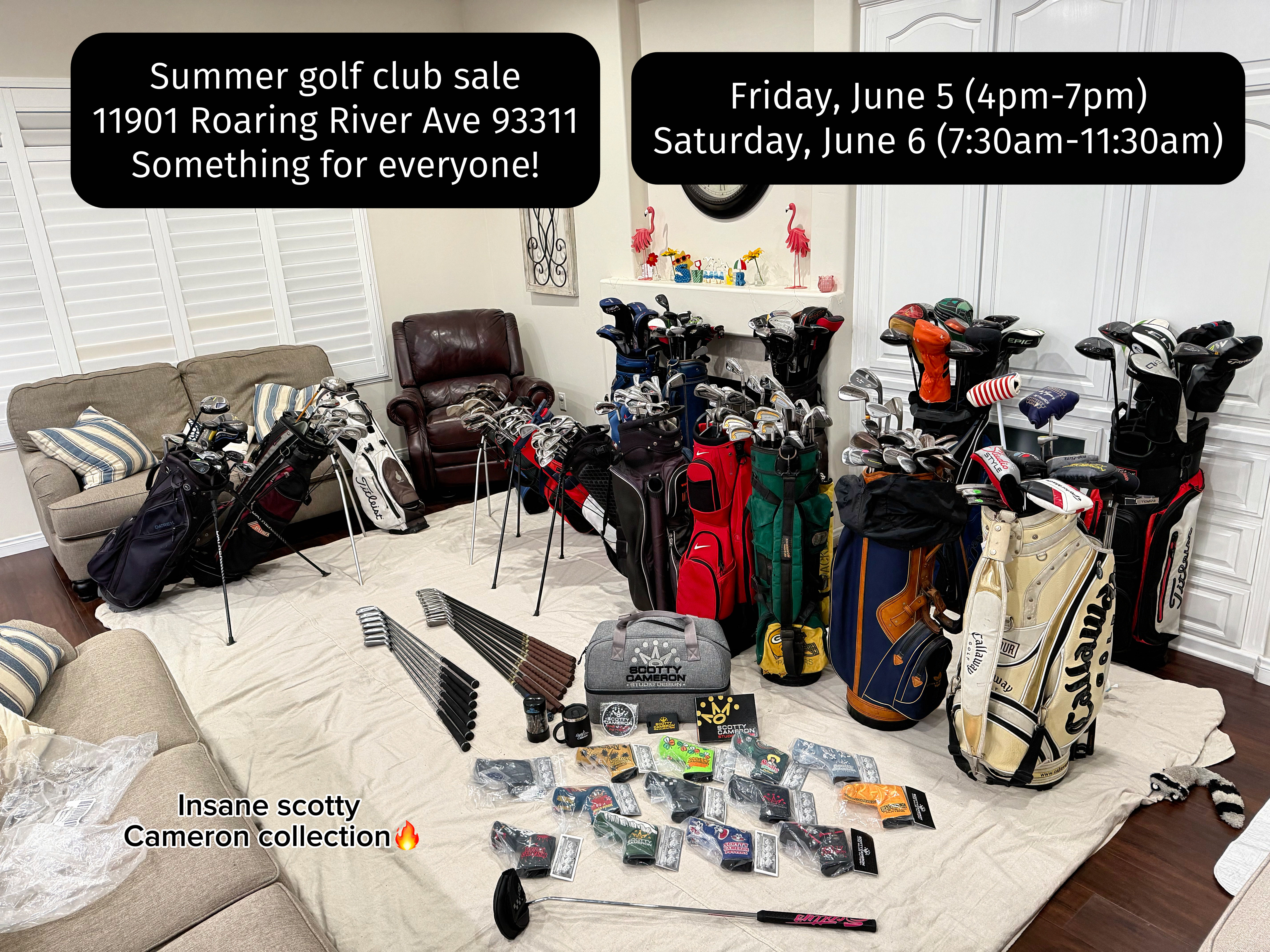 summer golf club sale *read description* photo