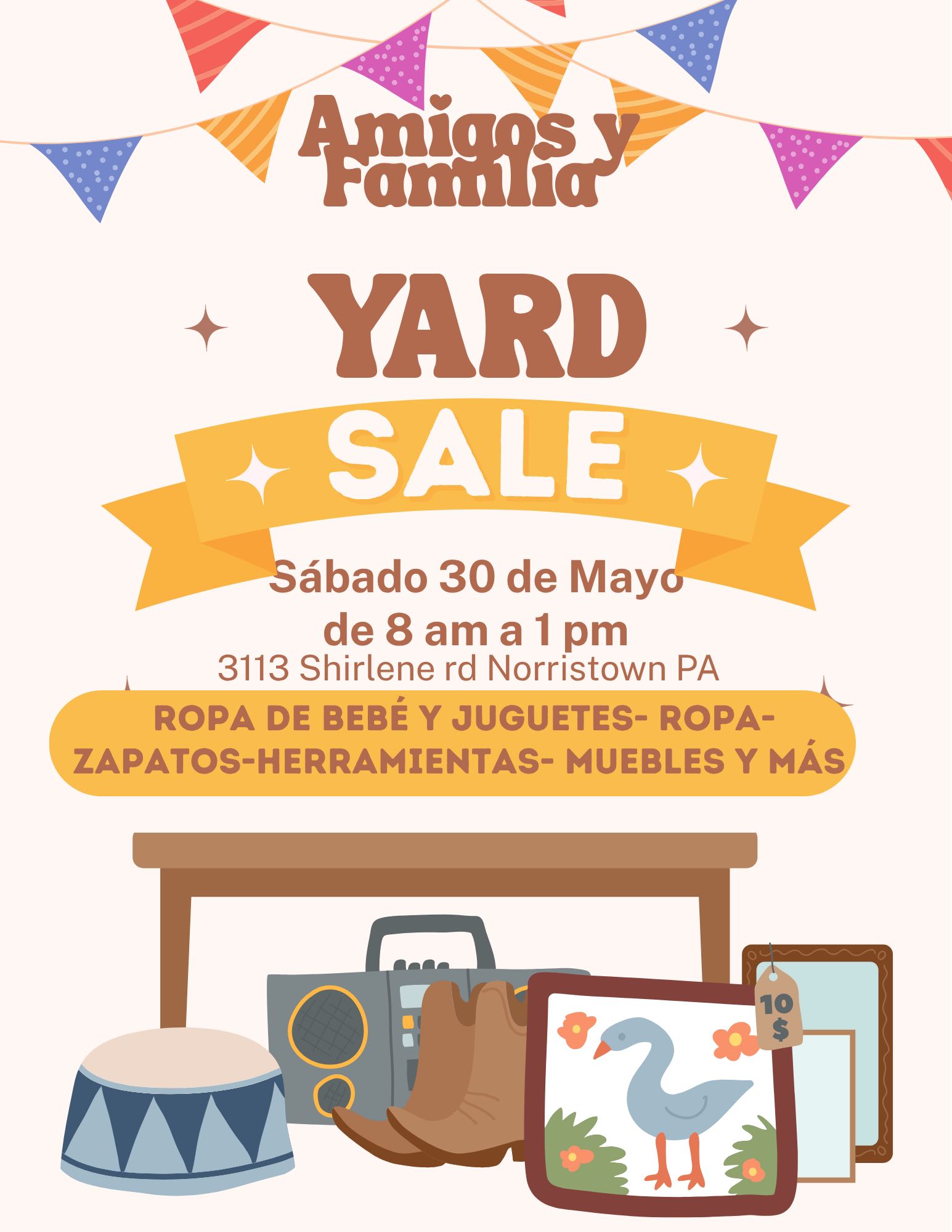Huge friend and family Yard Sale photo