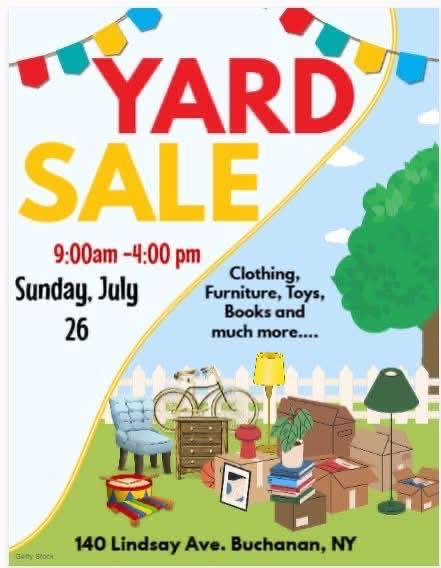 yard sale cover