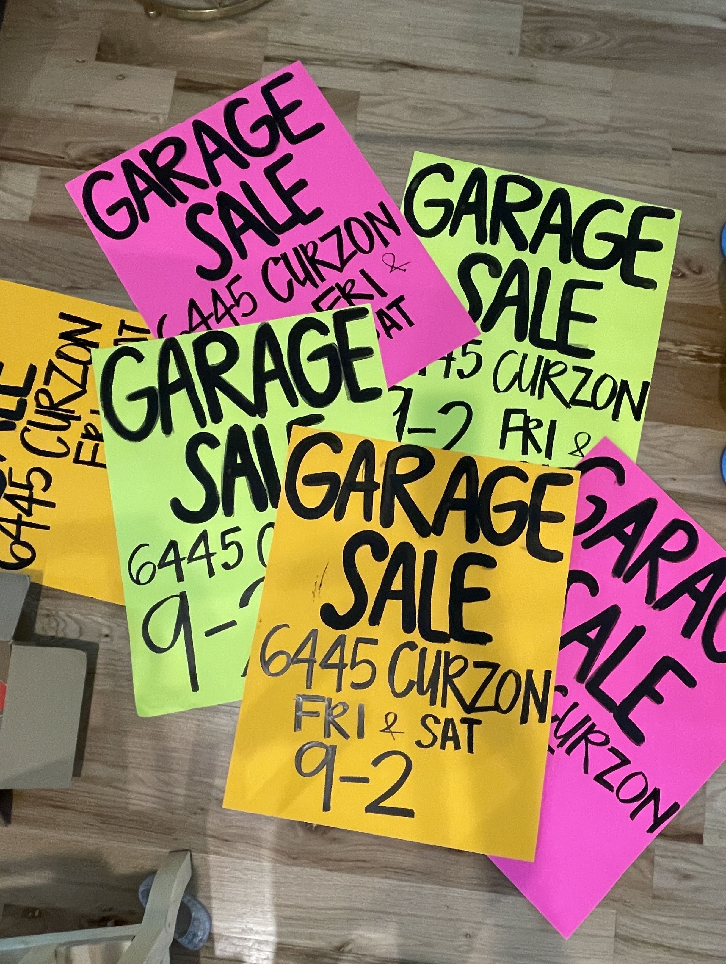 two house garage sale! 9-2ish photo