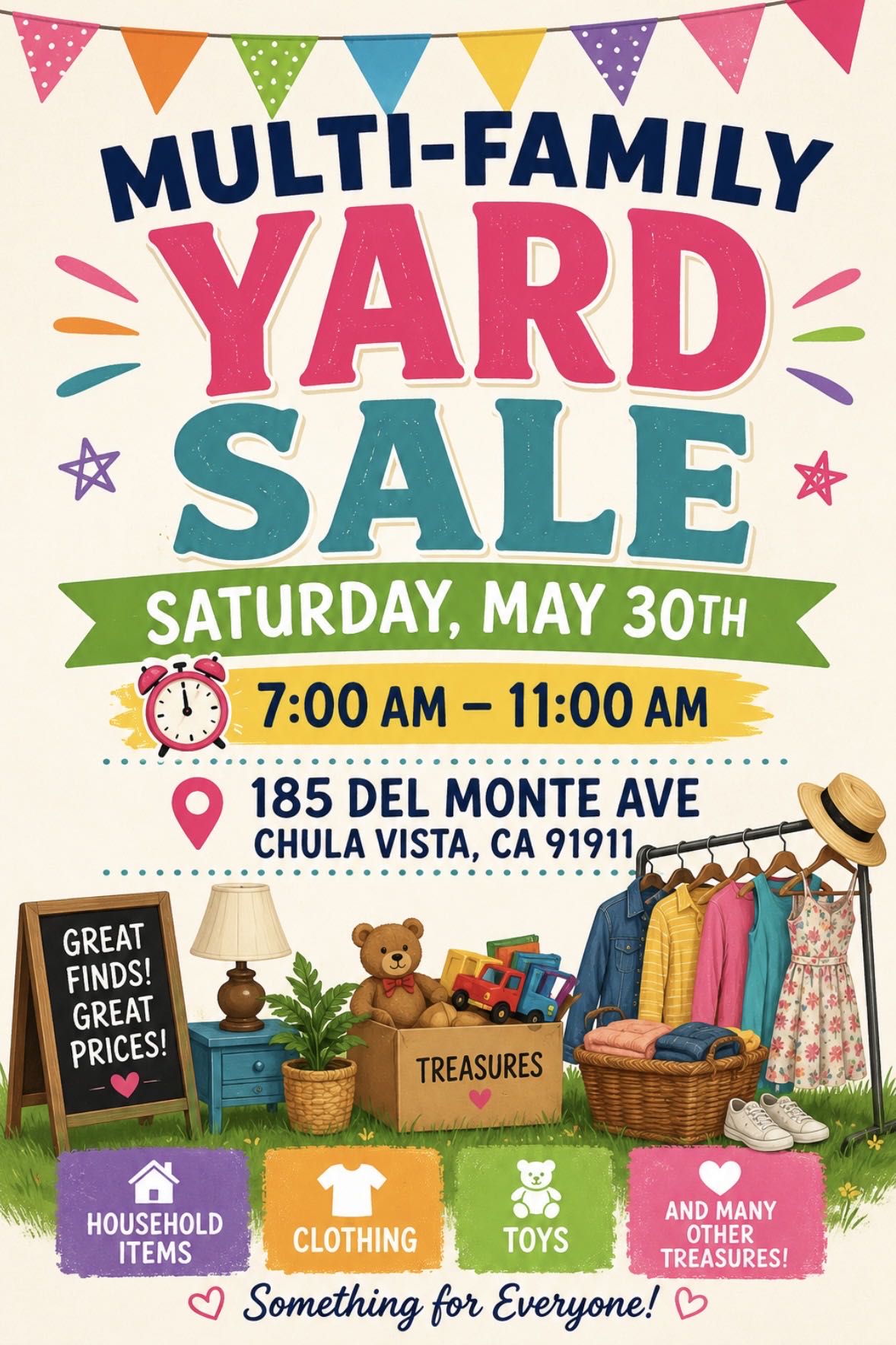 MULTI-FAMILY YARD SALE photo