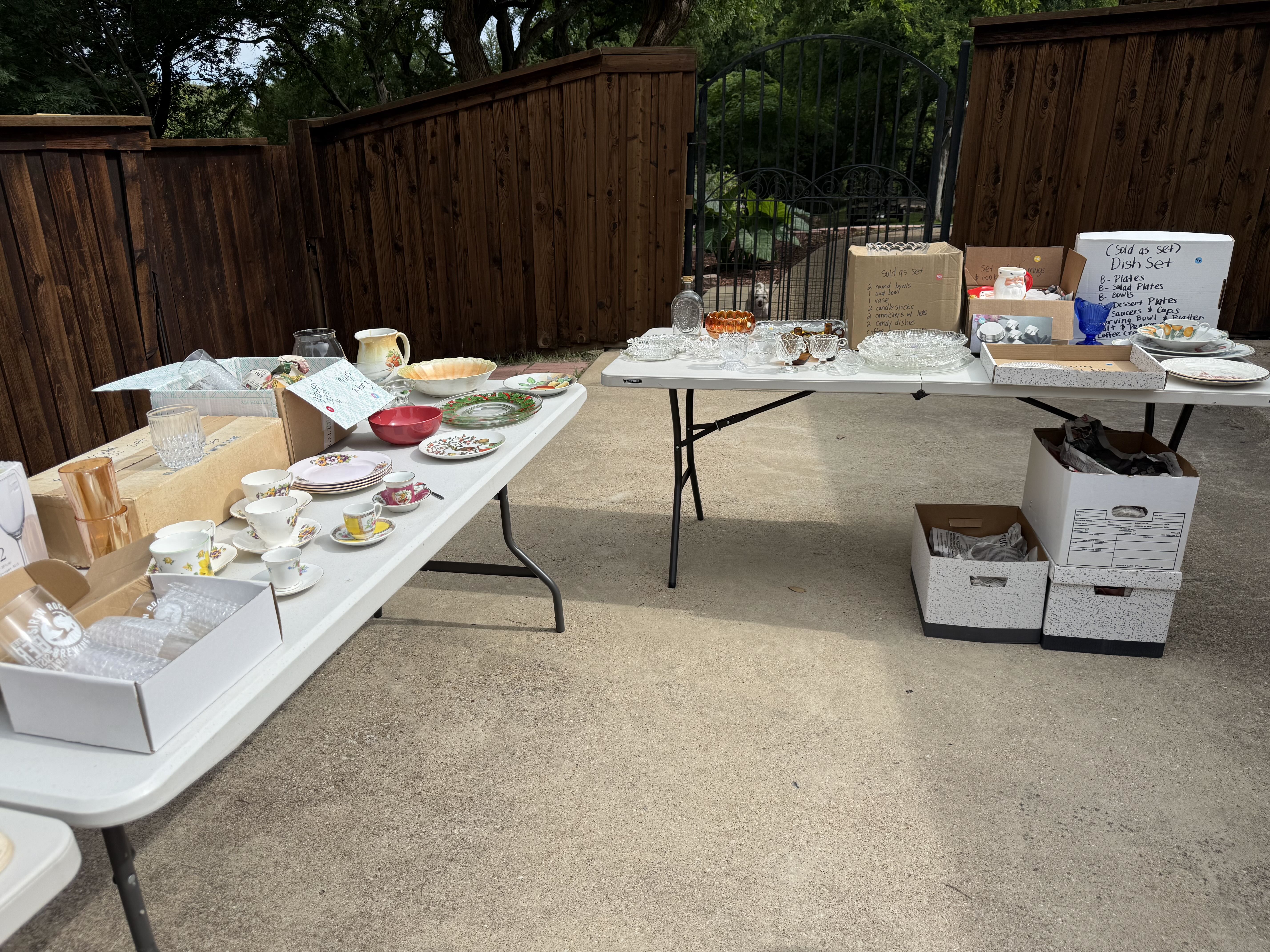 Charity Garage Sale photo