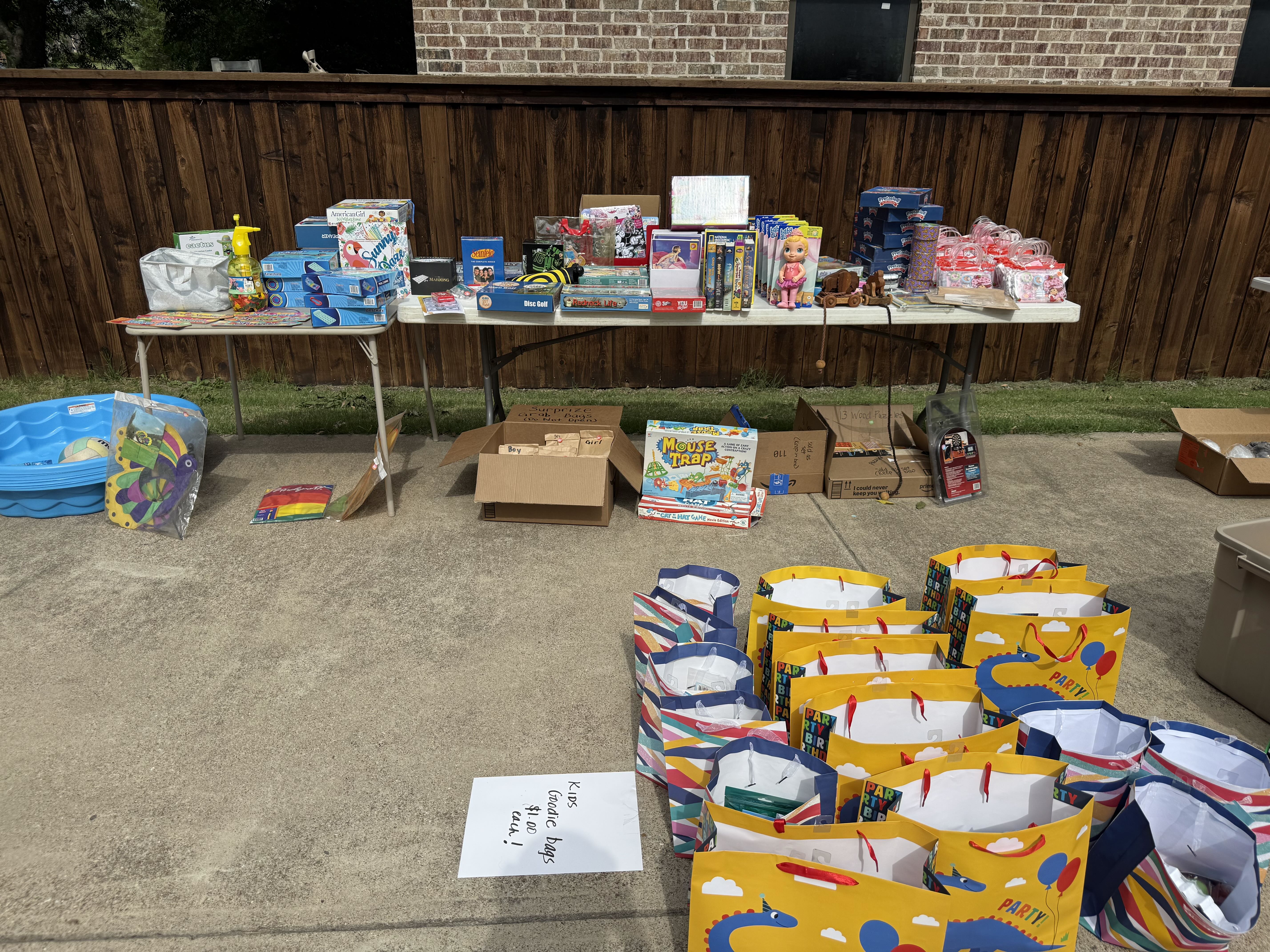Charity Garage Sale photo