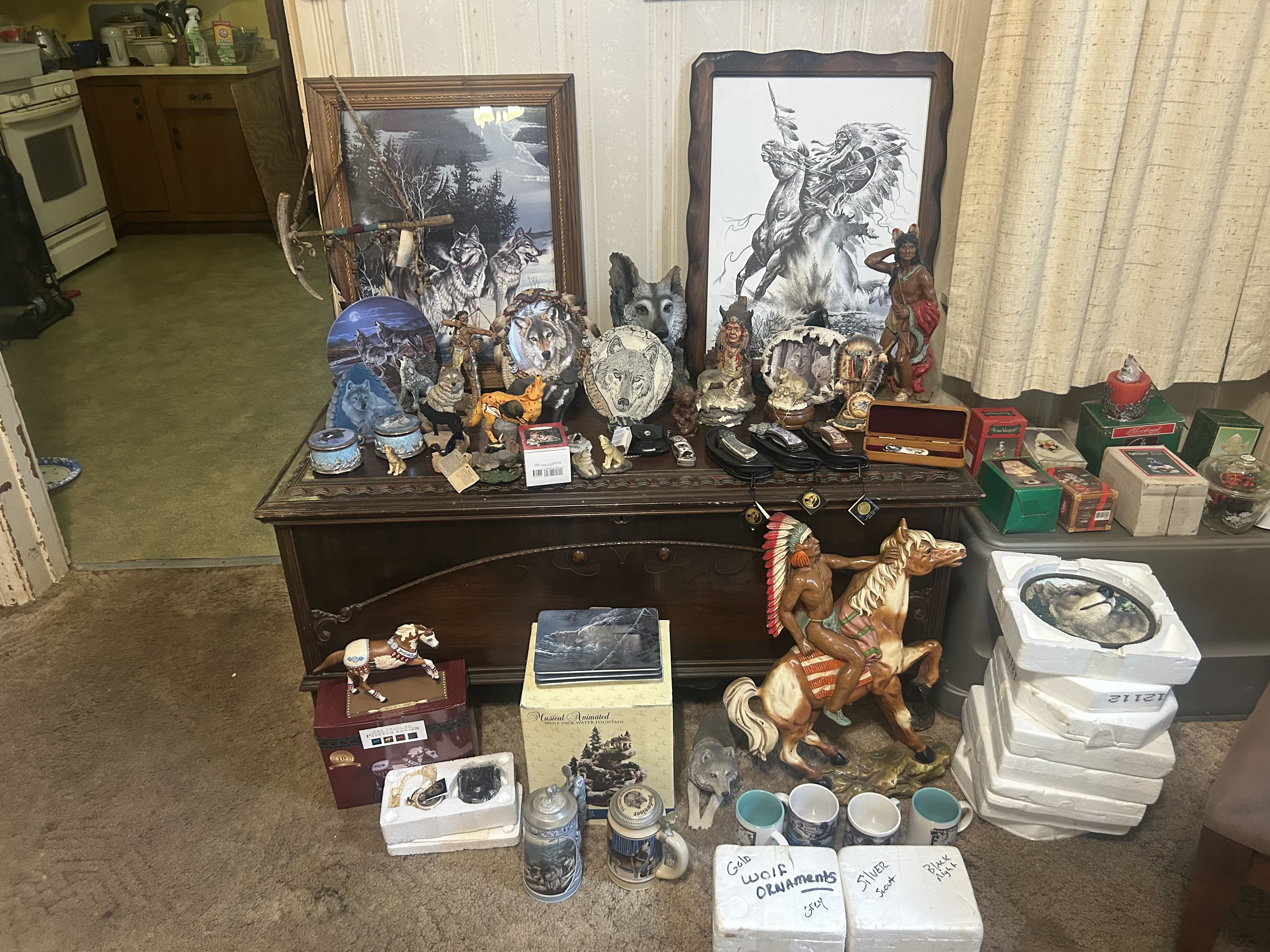 inside yard sale photo