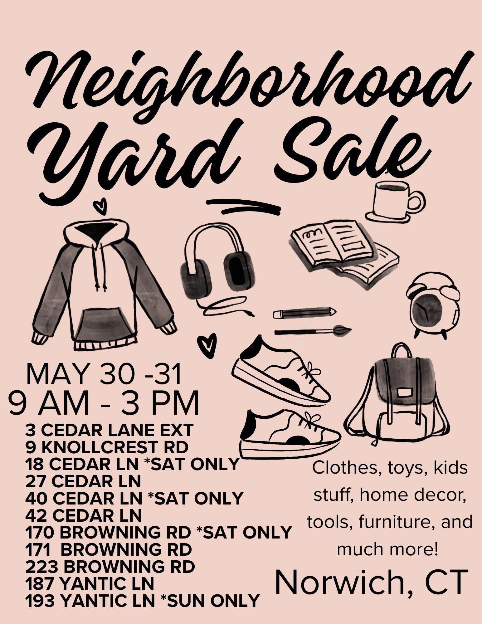 yard sale