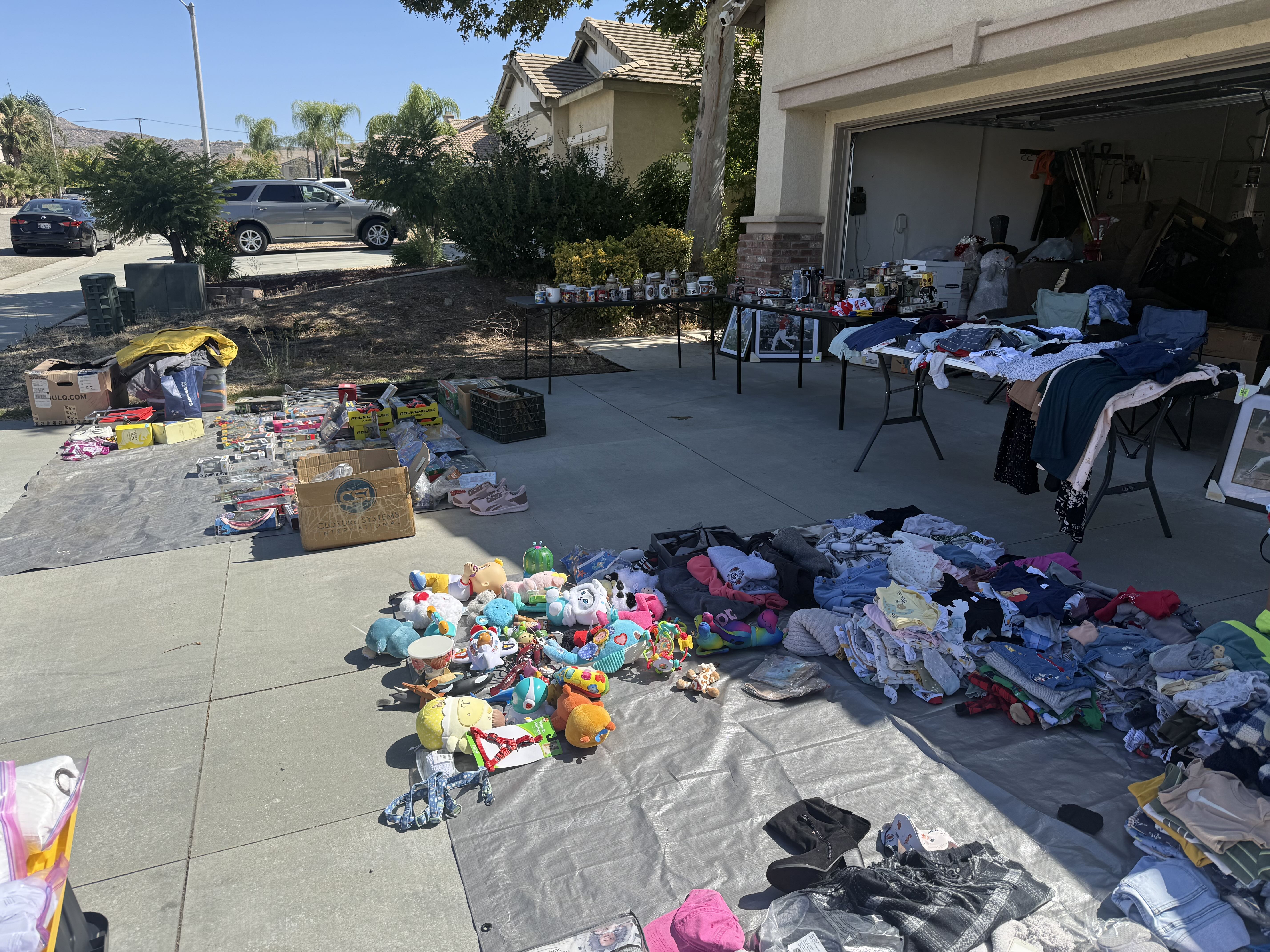 Yard Sale Toys Clothes Men Women Kids photo