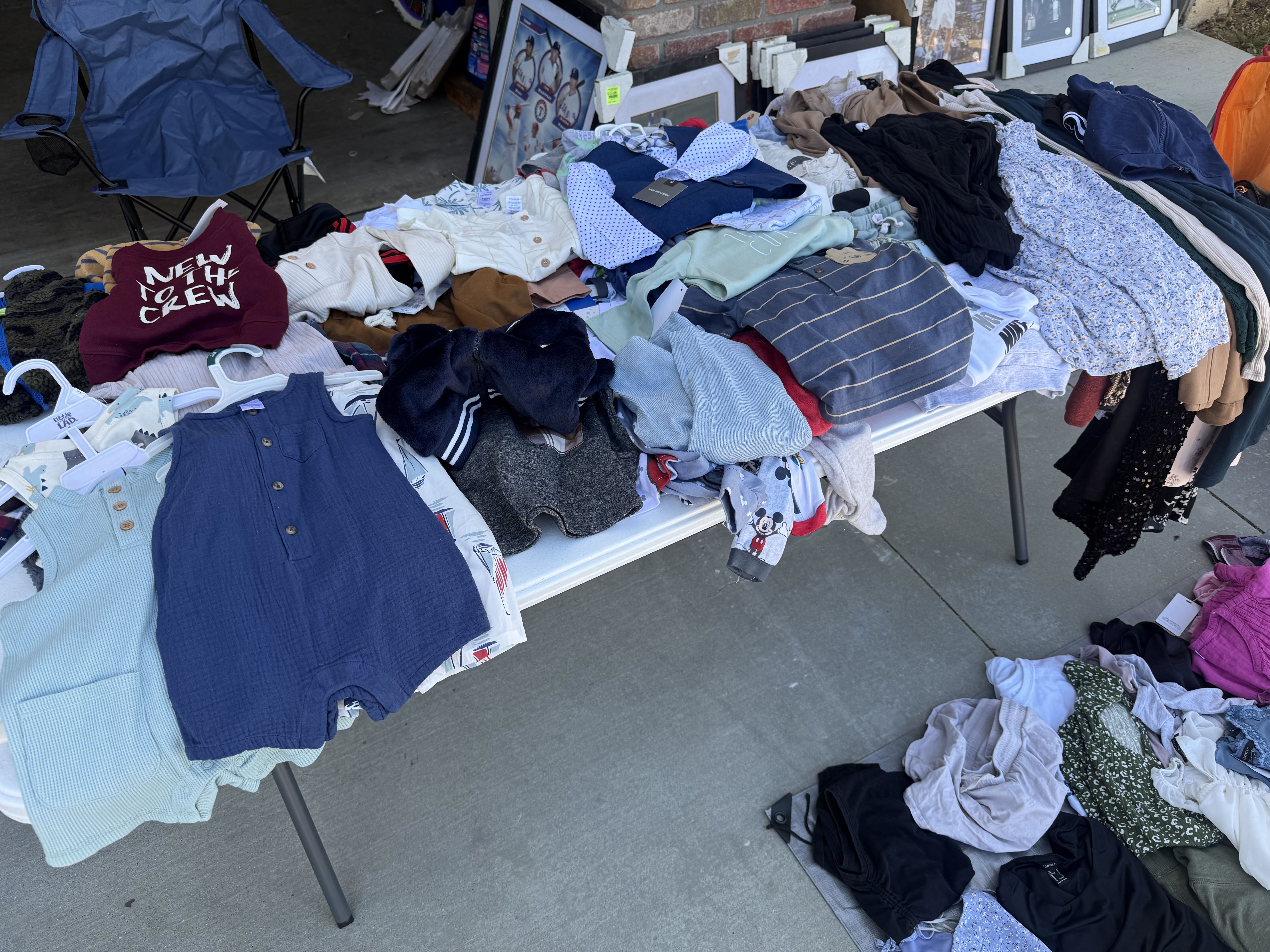 Yard Sale Toys Clothes Men Women Kids photo
