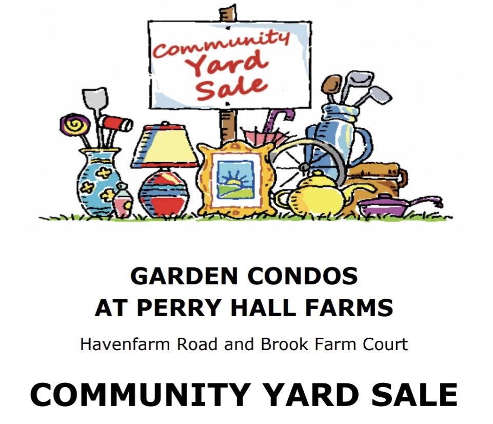 The Gardens at Perry Hall Farms Community Yard Sale photo