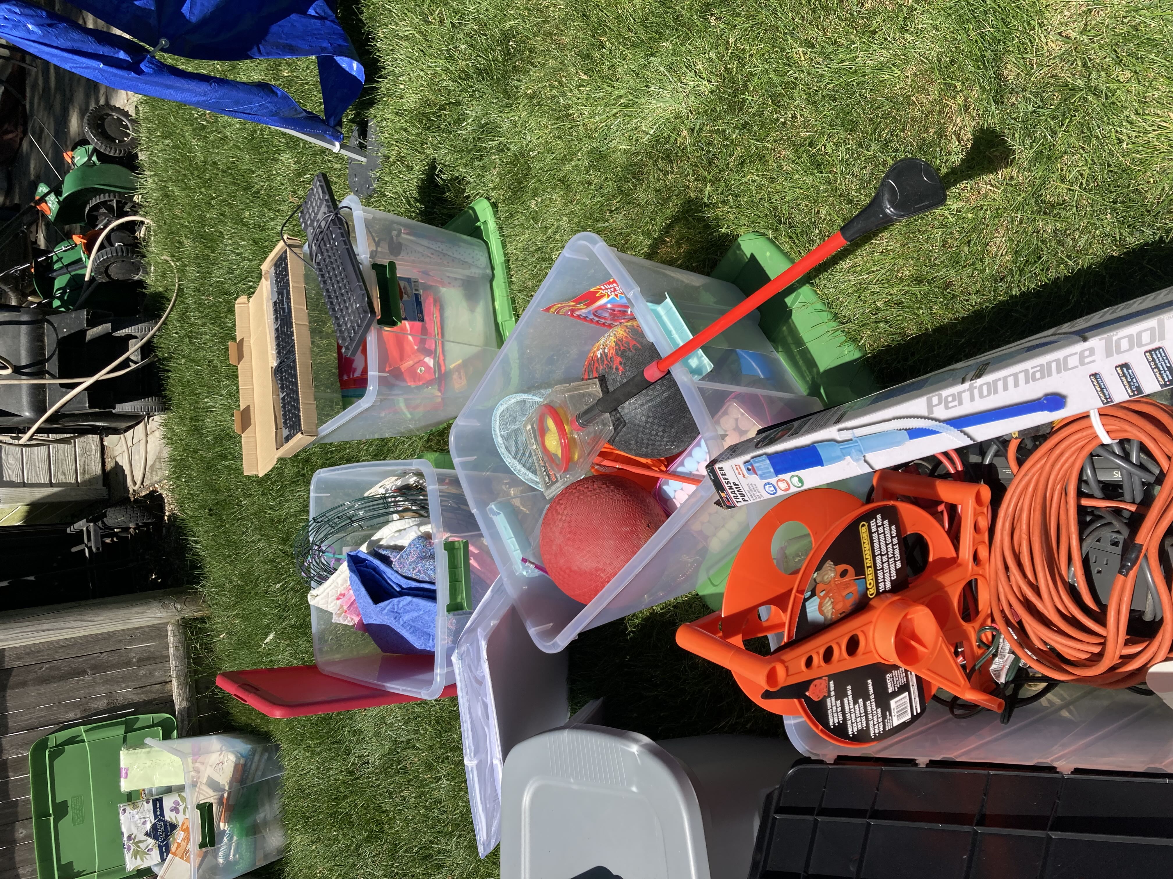 huge yard sale photo