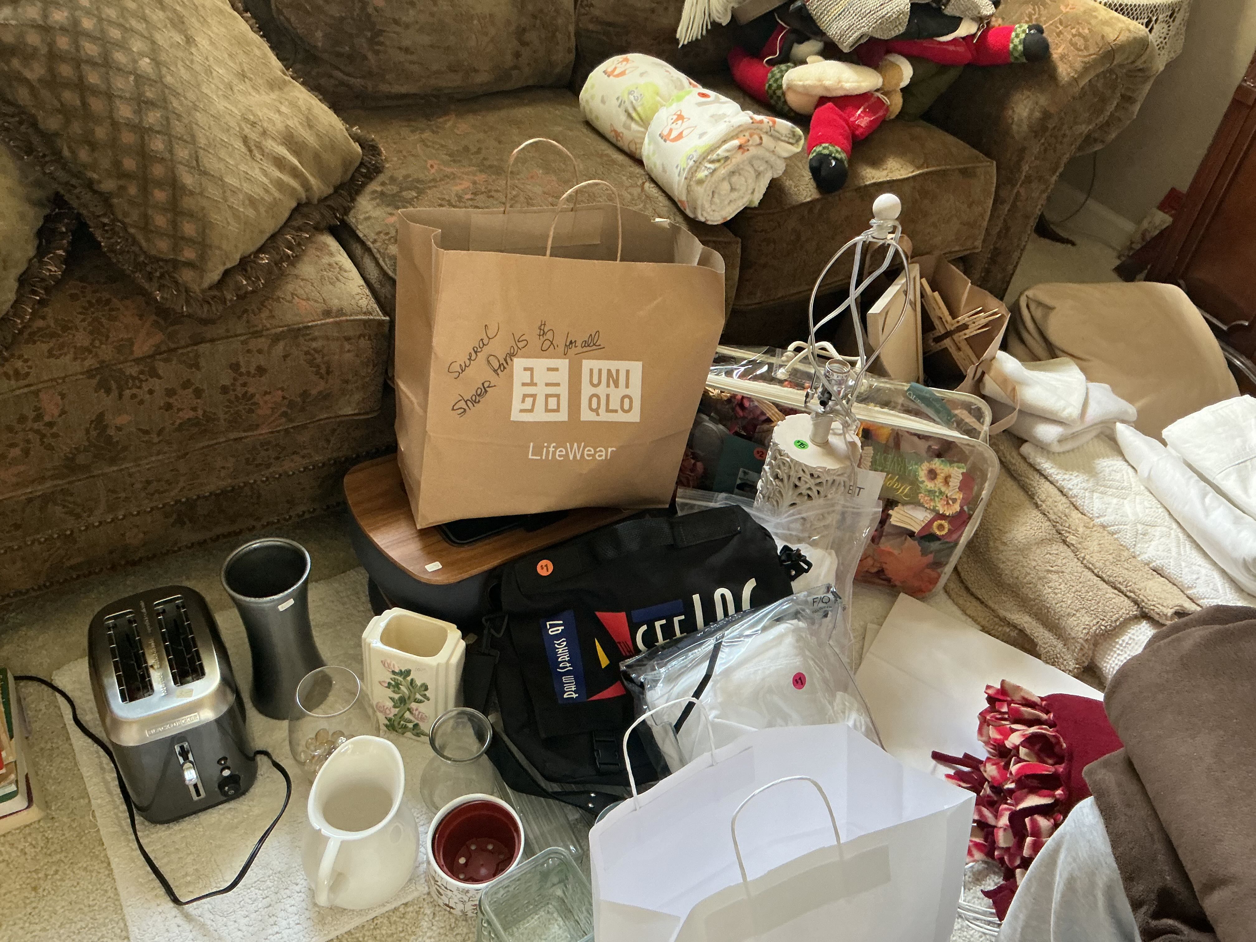 Big multifamily yard sale photo
