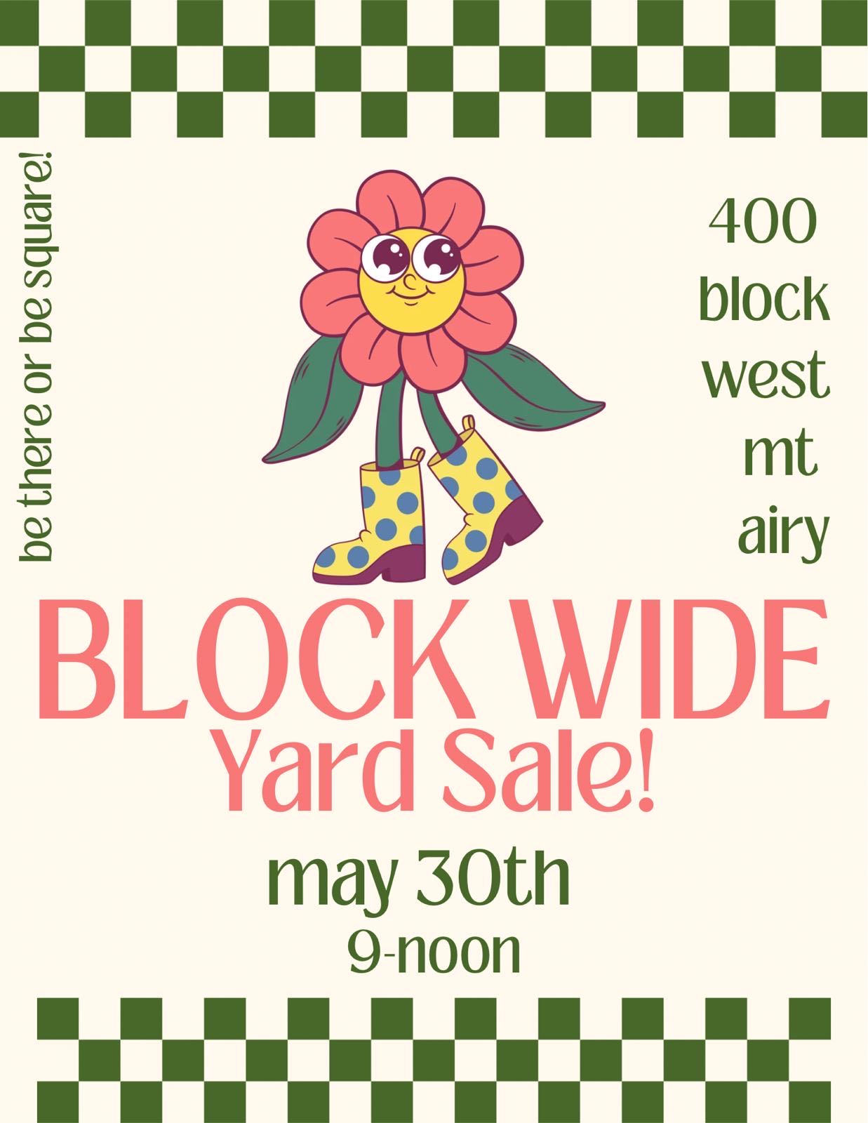 400 Block Wide Yard Sale photo