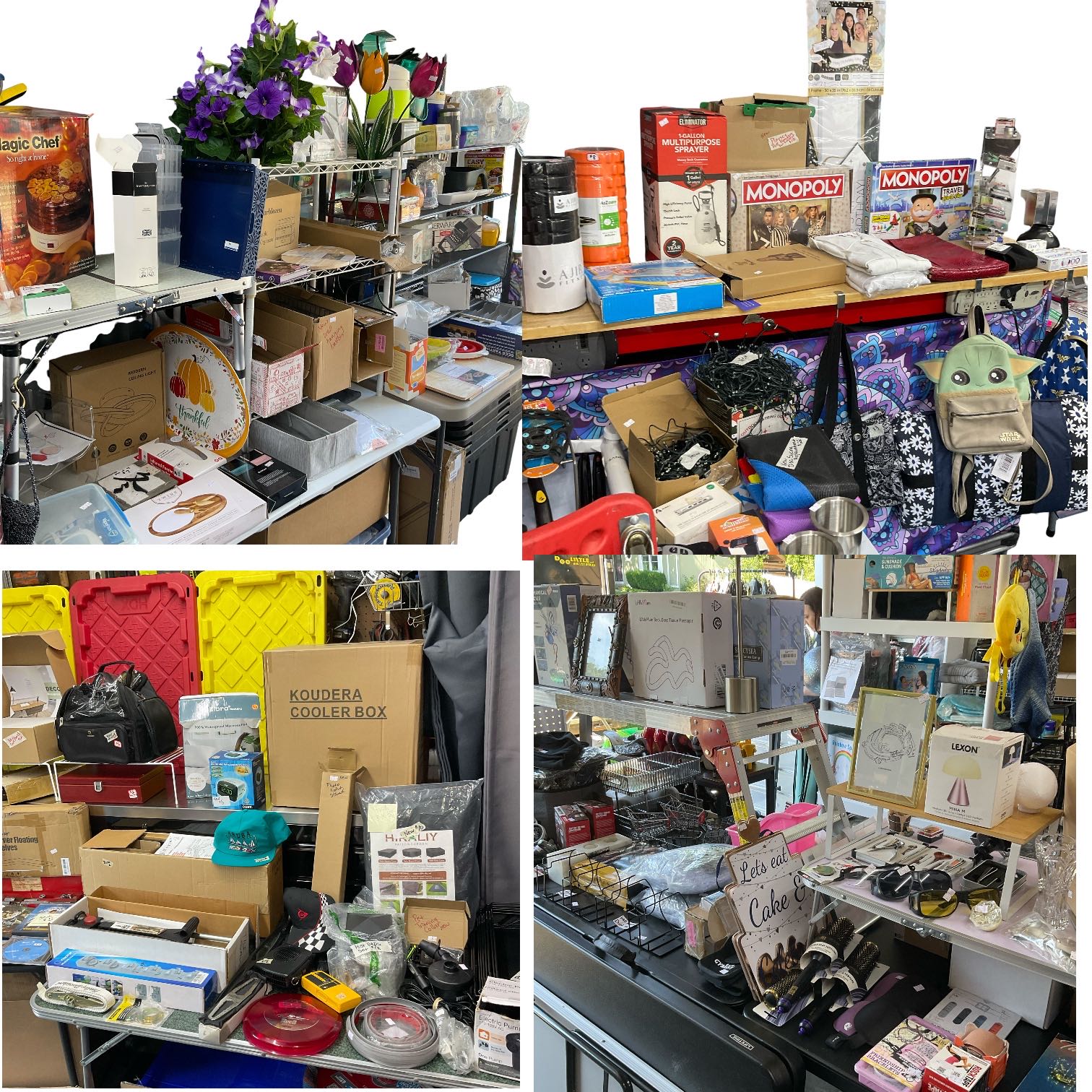 Massive Multi Family Sale New Gifts & Clothing for the Whole Family photo