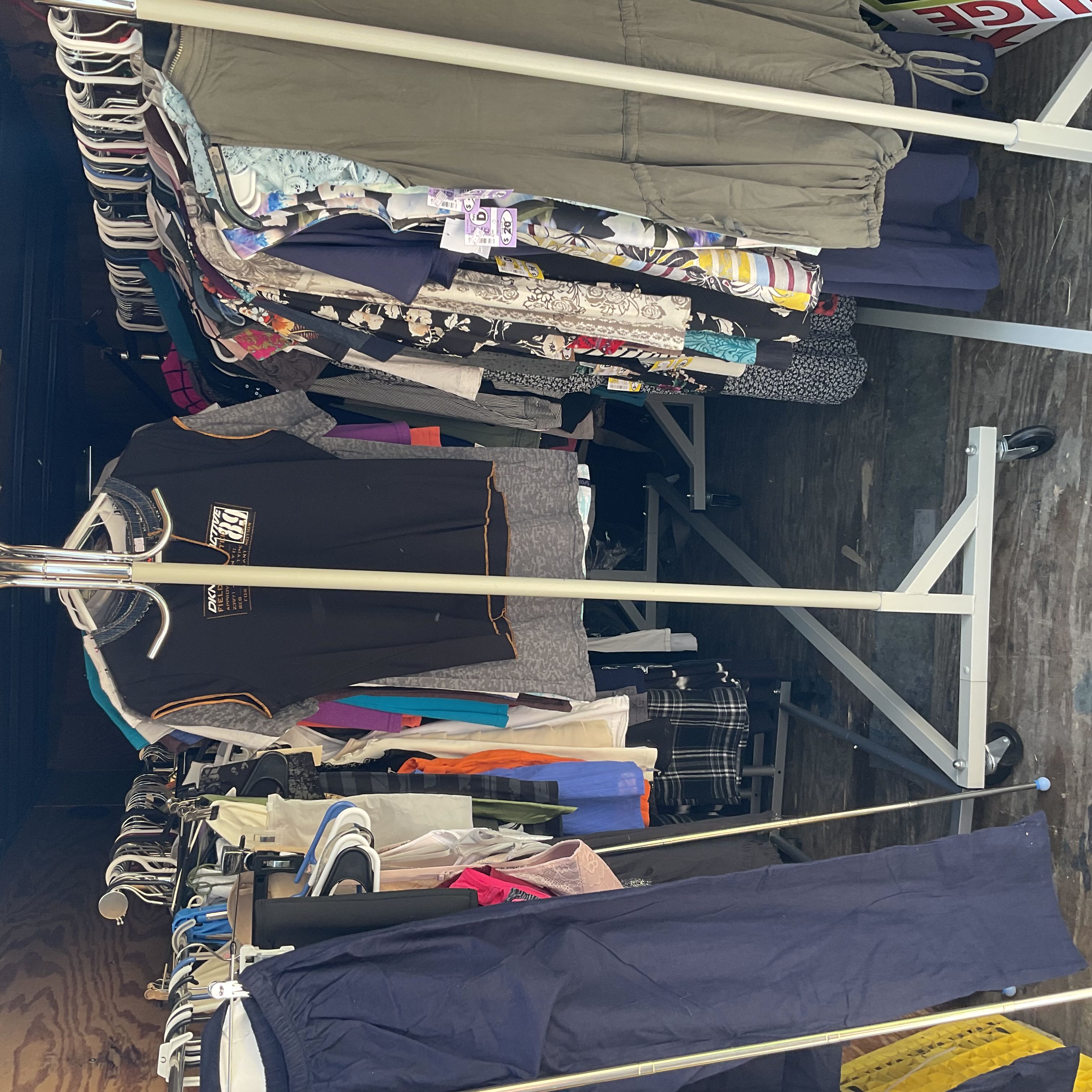 Massive Multi Family Sale New Gifts & Clothing for the Whole Family photo
