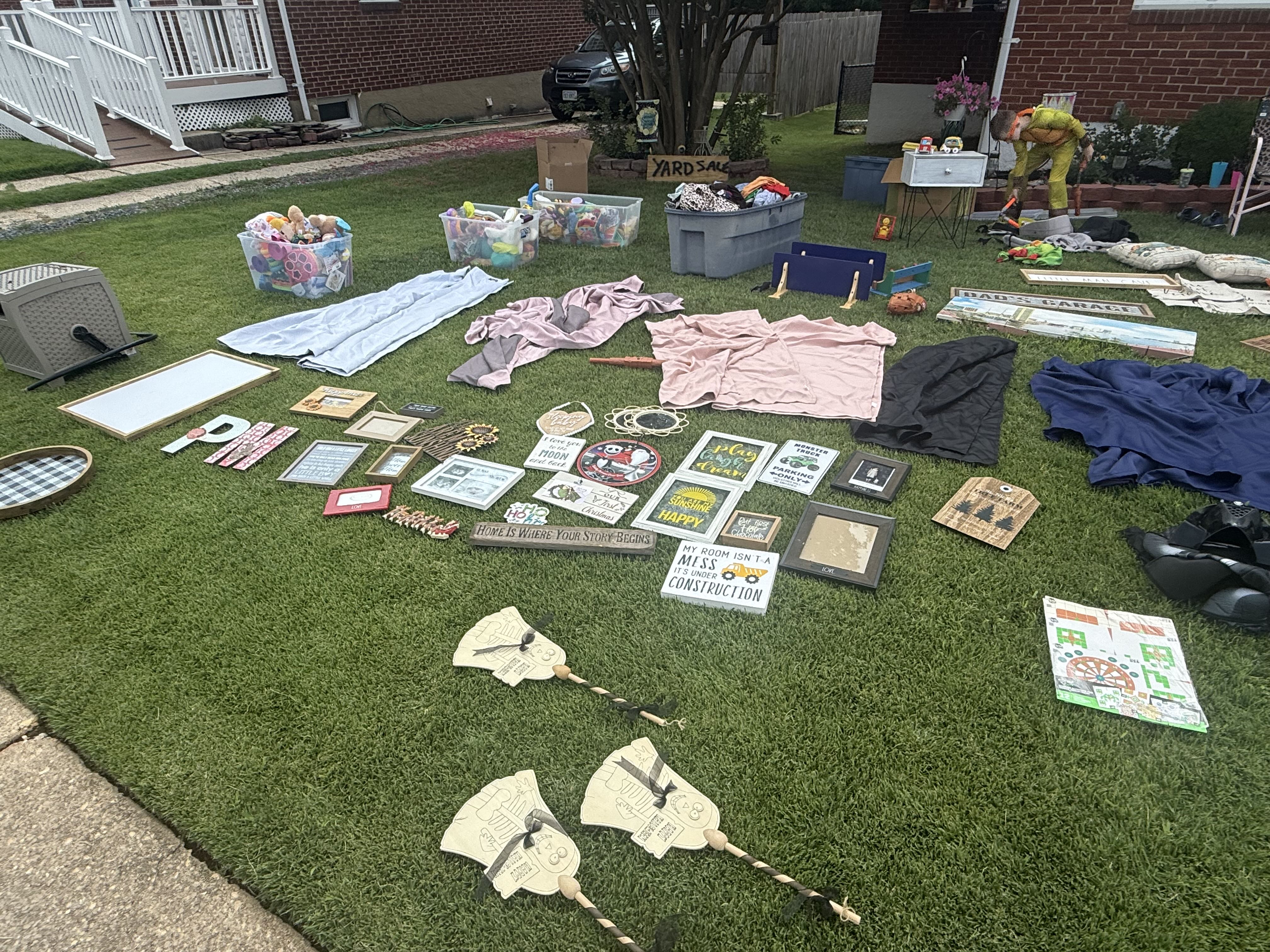 yard sale! cover