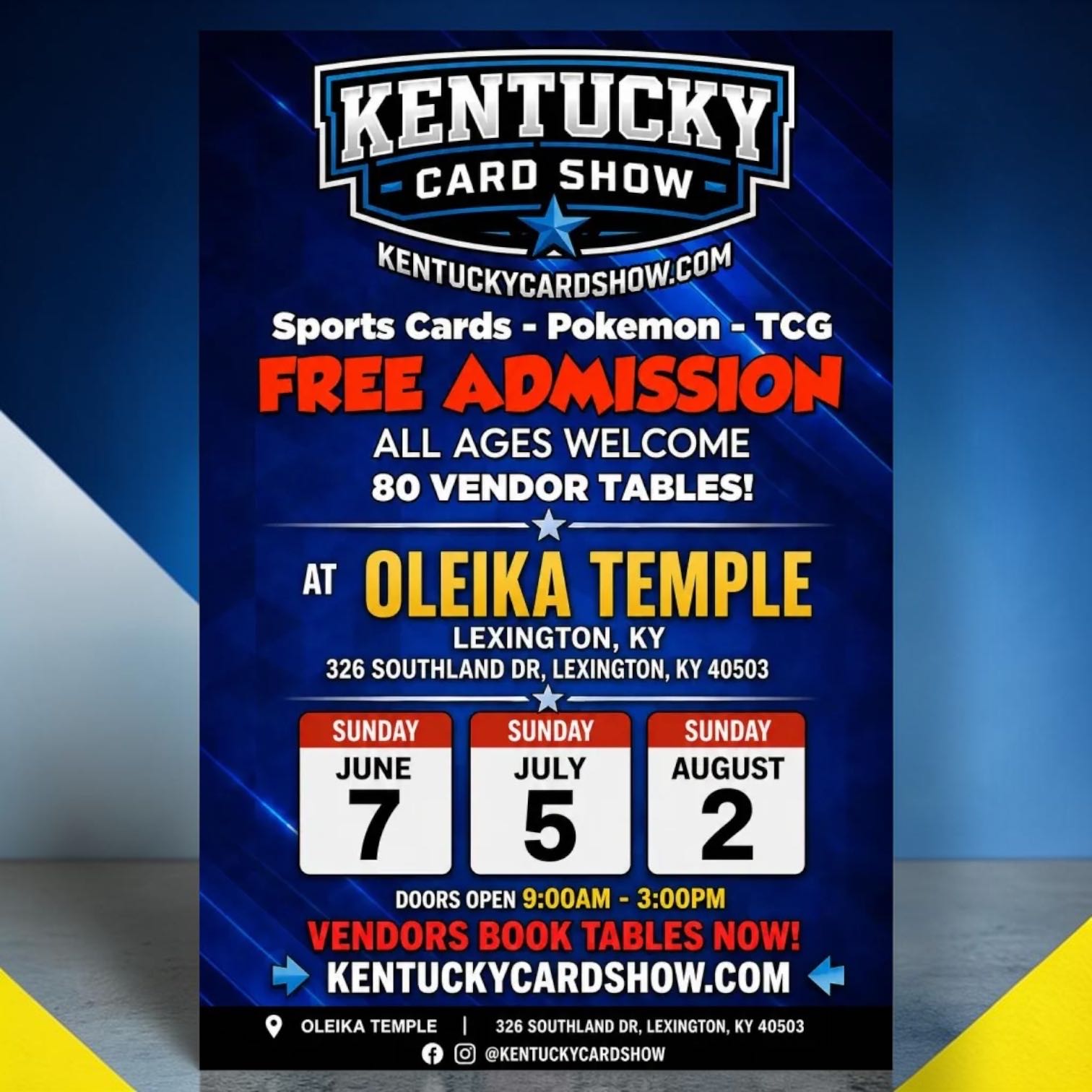 FREE POKÉMON & SPORTS CARD SHOW IN LEXINGTON THIS SUNDAY photo