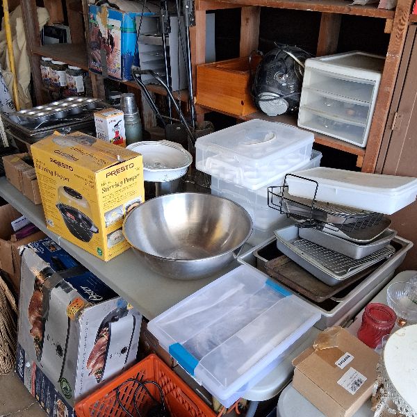 Cleaning out the House Yard Sale photo