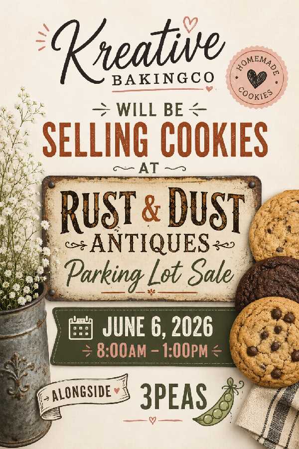 Rust and Dust Antiques Parking Lot Sale photo