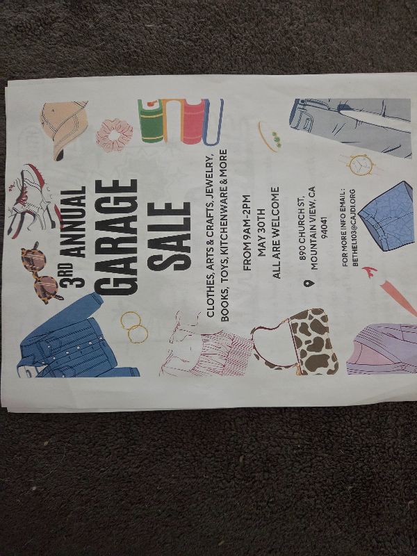 Community Yard Sale photo