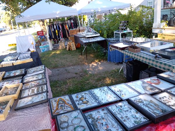 Huge all vintage yard sale photo