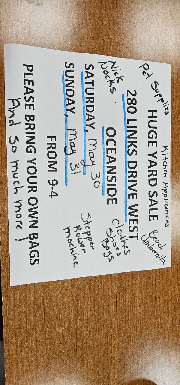 Huge Yard Sale photo