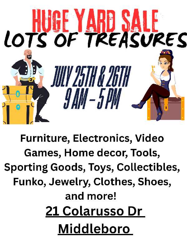 Huge Yard Sale