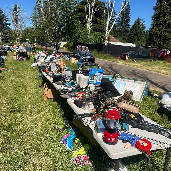 HUGE YARD SALE TREASURE HUNT – VINTAGE, FURNITURE, TOOLS & MORE photo