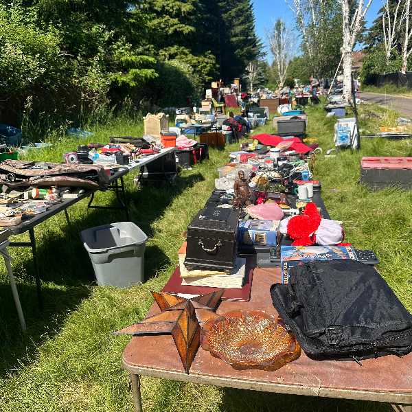 HUGE YARD SALE TREASURE HUNT – VINTAGE, FURNITURE, TOOLS & MORE photo