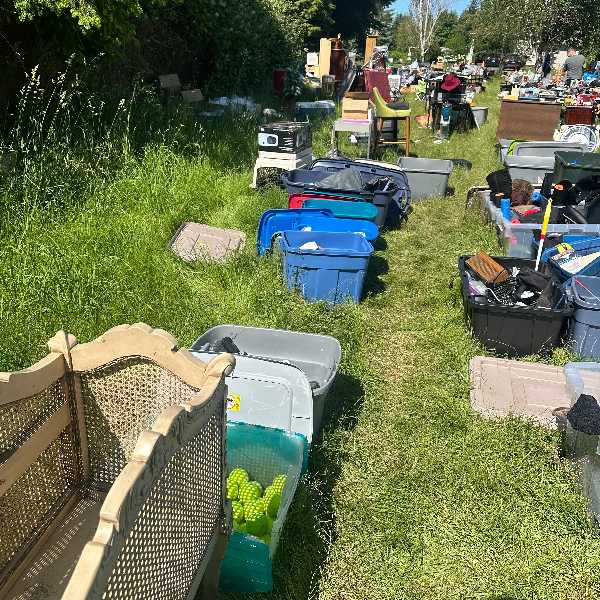 HUGE YARD SALE TREASURE HUNT – VINTAGE, FURNITURE, TOOLS & MORE photo