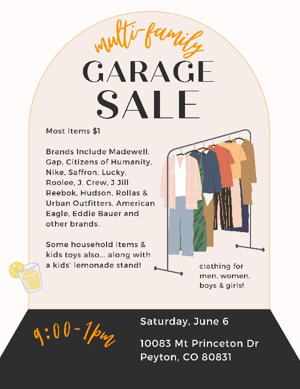 Multi-Family Garage Sale photo