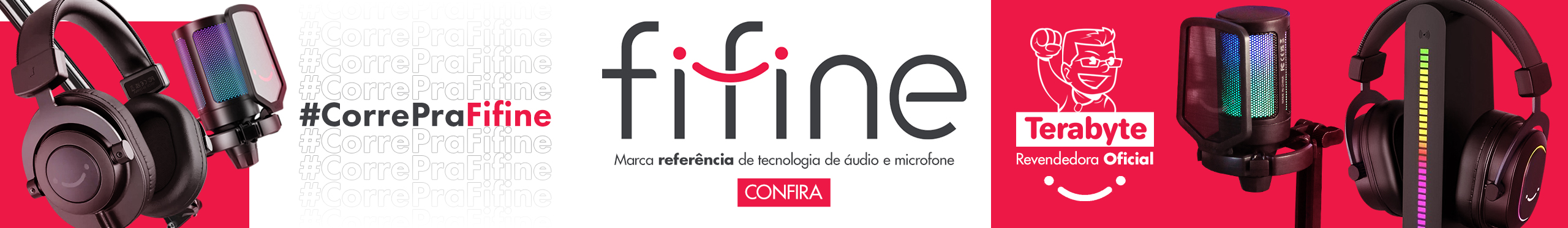 Fifine | Referência em tecnologia de áudio e microfones. Saiba mais!