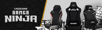 Cadeiras Gamer Ninja | Elas vieram para dominar o jogo. Saiba mais!