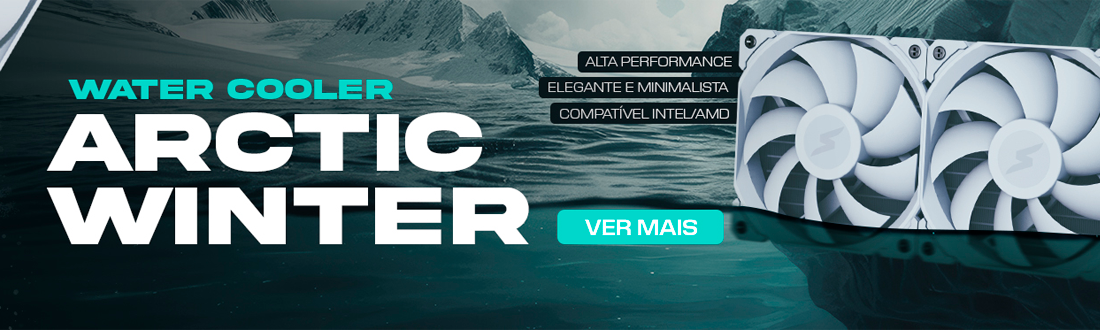 Water Cooler SuperFrame Arctic Winter | Resfriamento sem limites. Confira!
