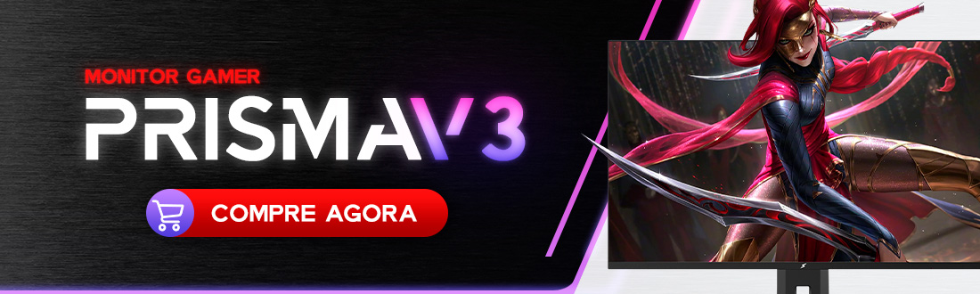 Monitor SuperFrame Prisma V3 | Entre no Jogo. Saiba mais!