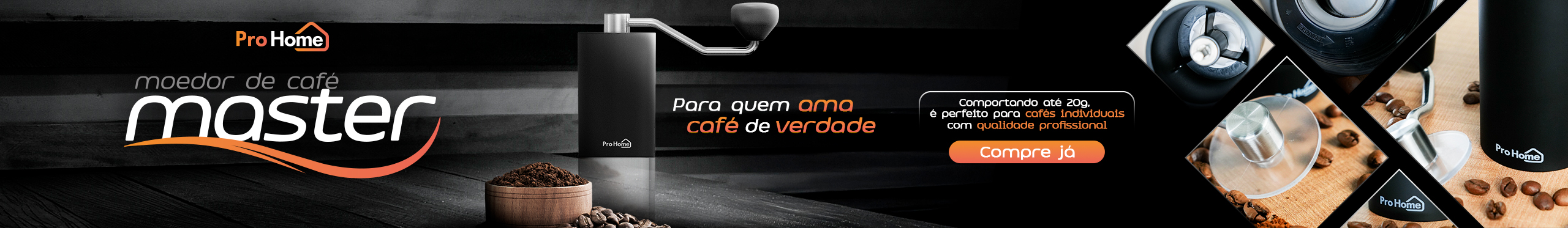 Moedor Pro Home Master| Para quem ama café. Clica!
