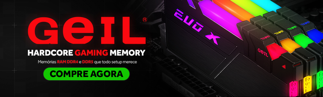 A linha de memórias Geil vai TURBINAR o seu setup!