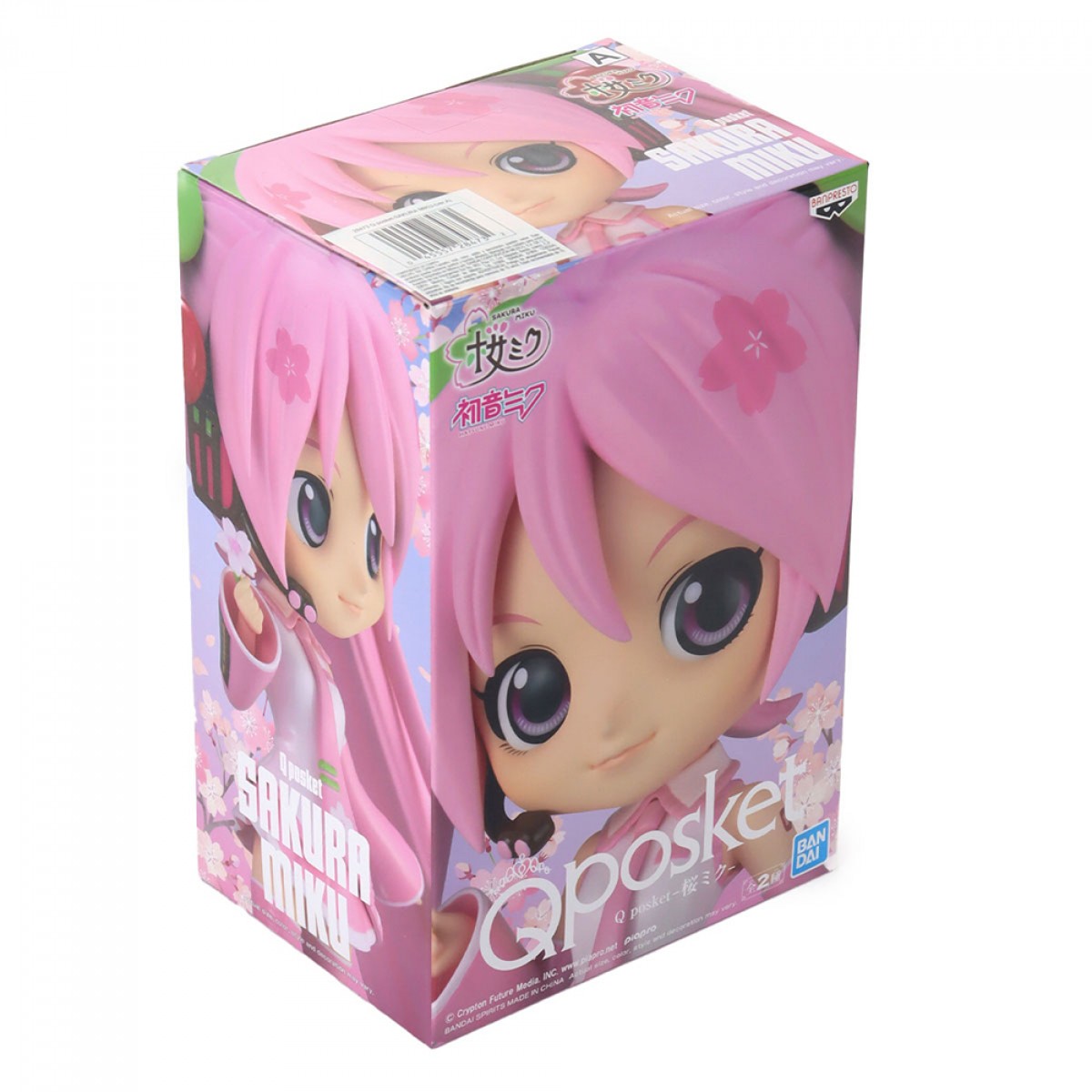 Action Figure Hatsune Miku: Project Diva Arcade, Sakura Miku, Q Posket