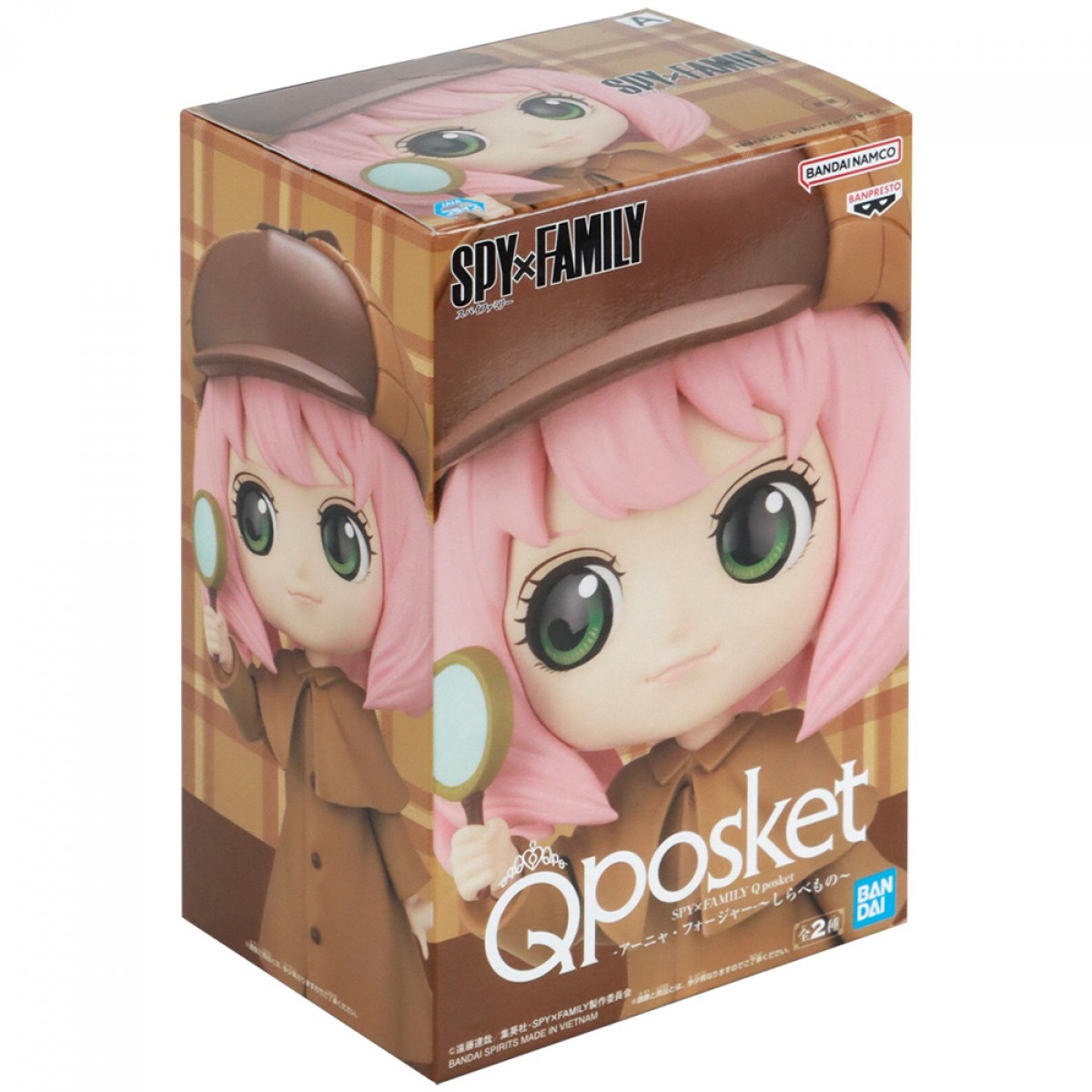 Action Figure Spy X Family, Anya Forger, Q Posket