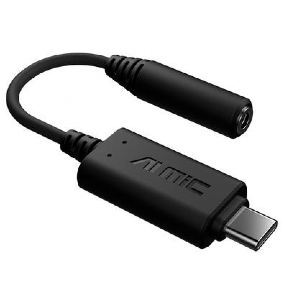 Adaptador Antirruído ASUS, AI NOISE-CANCELLING, USB-C, 3,5mm, Black, 90YH02L1-B2UA00