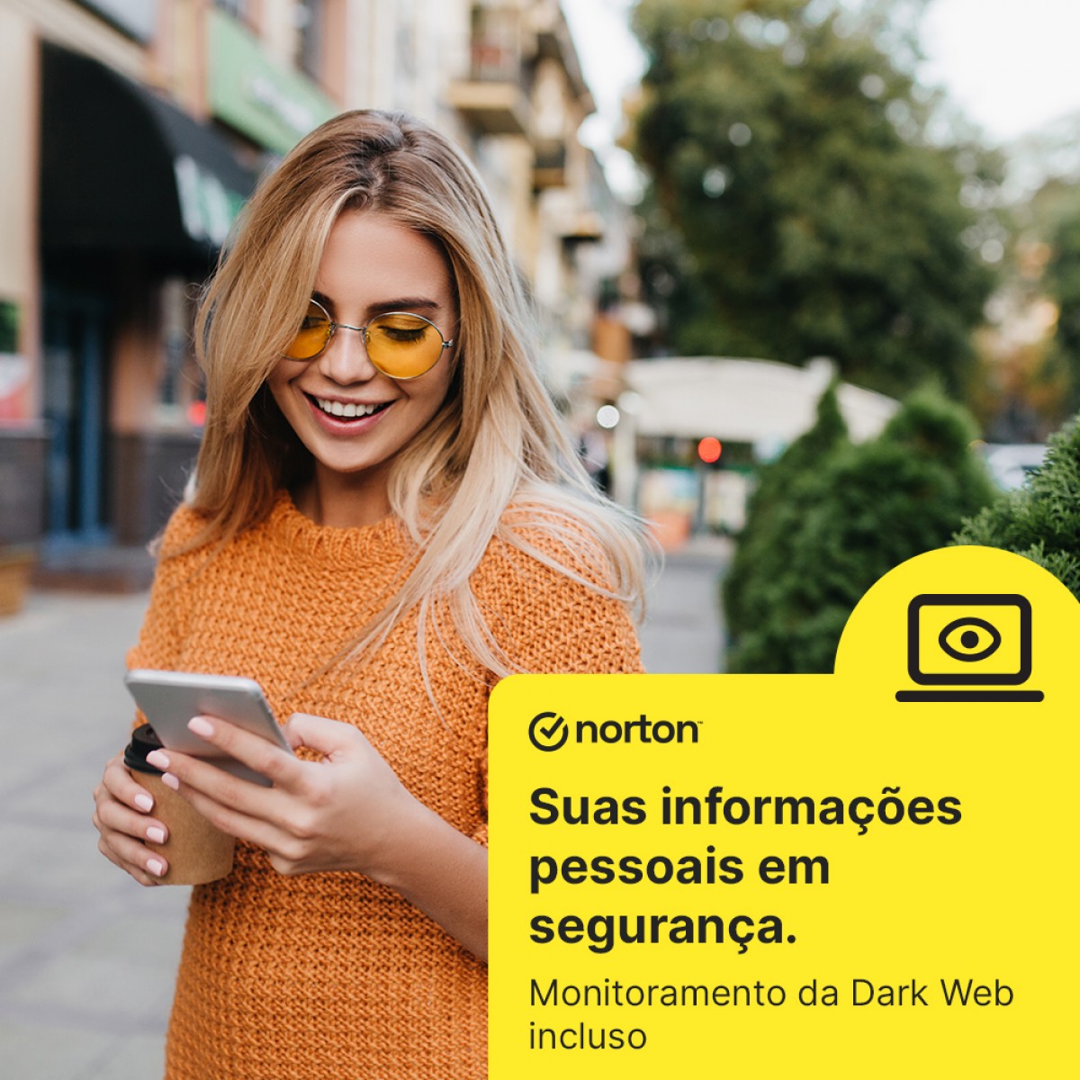 Antivírus Norton 360 Deluxe, 3 Dispositivos, 12 Meses ESD, Digital para Download, 21405649