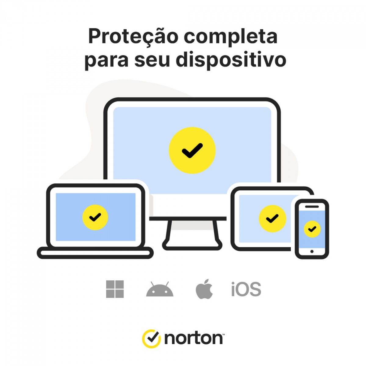 Antivírus Norton Plus, 1 Dispositivos, 12 Meses, Digital para Download, 21430742