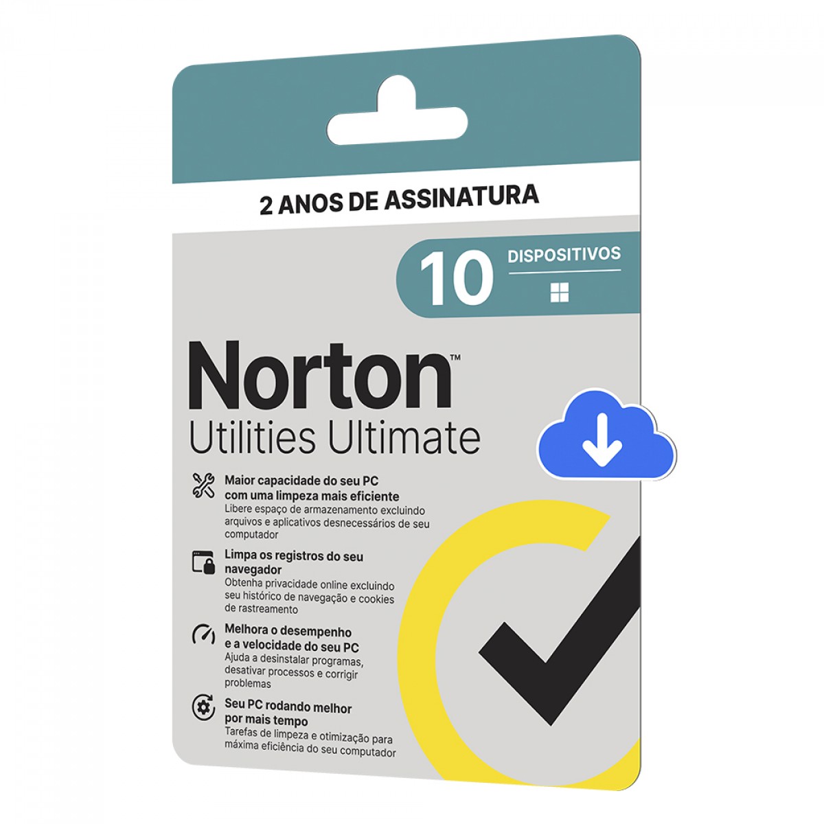 Norton Utilities Ultimate, 10 Dispositivos, 24 Meses, Digital para Download, 21430281