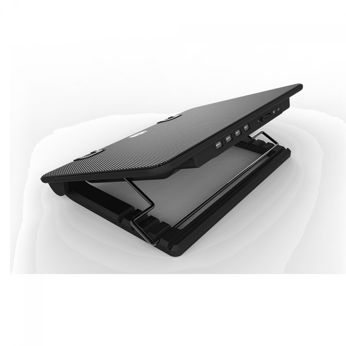 Base Para Notebook Cooler Master Notepal Ergostand IV, Até 17",Com Ventoinha de 140mm, Preto, R9-NBS-E42K-GP