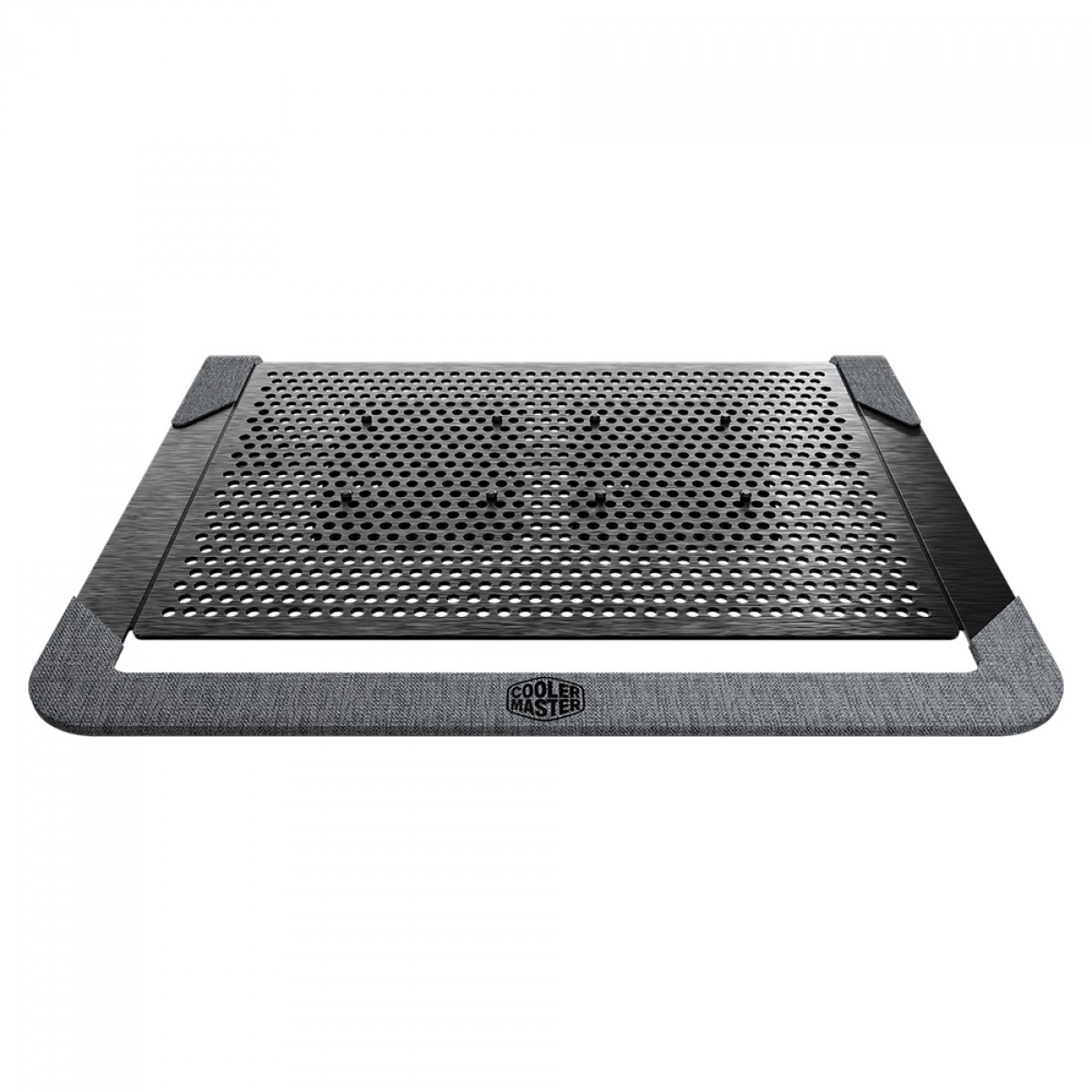 Base Para Notebook Cooler Master Notepal U2 Plus V2, até 17", Com 2 Ventoinhas de 80mm, Preto, MNX-SWUK-20FNN-R1