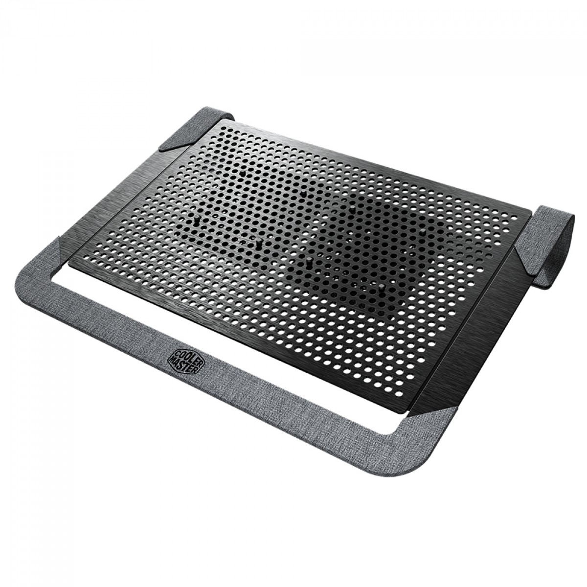 Base Para Notebook Cooler Master Notepal U2 Plus V2, até 17", Com 2 Ventoinhas de 80mm, Preto, MNX-SWUK-20FNN-R1