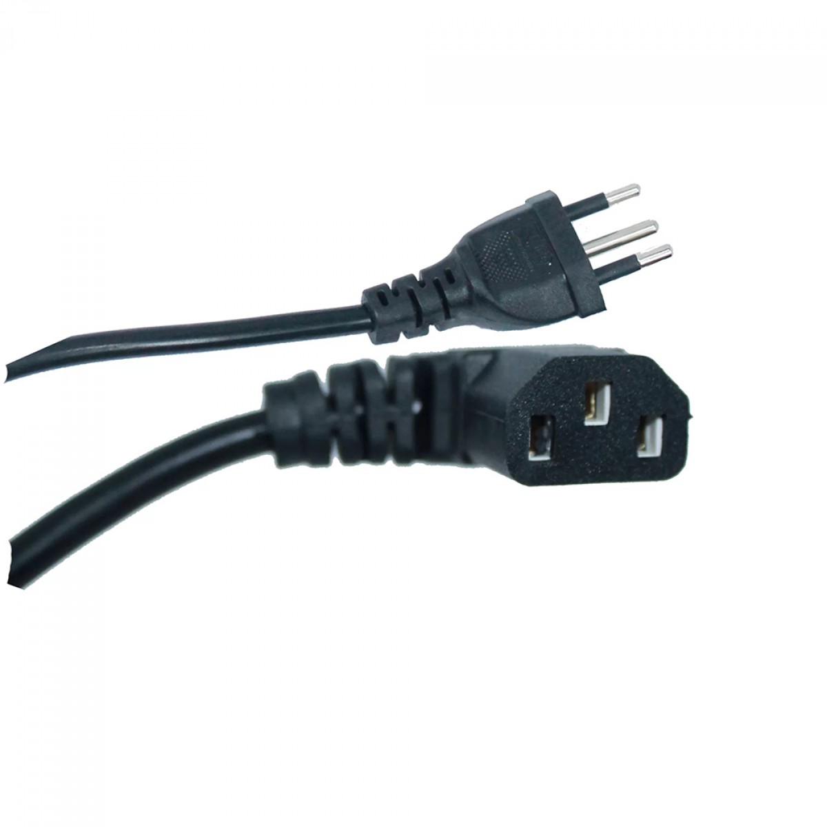 Cabo de Força Teccon, Tripolar, 1,5 Metros, Conector 90º, TC0345