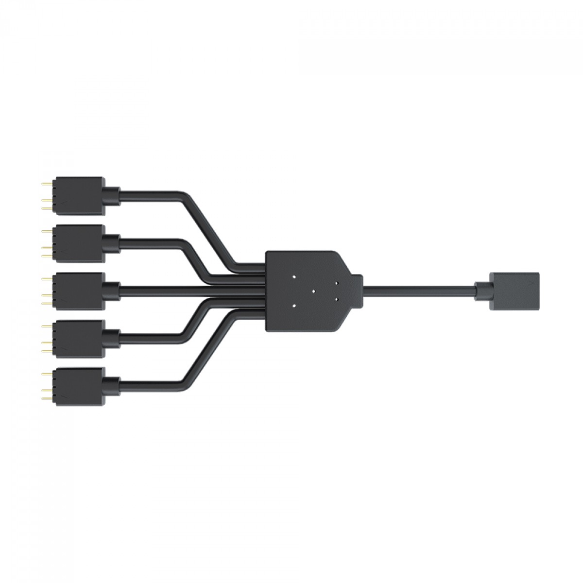 Cabo Divisor Endereçável ARGB 1 Para 5, Cooler Master, MFX-AWHN-1NNN5-R1