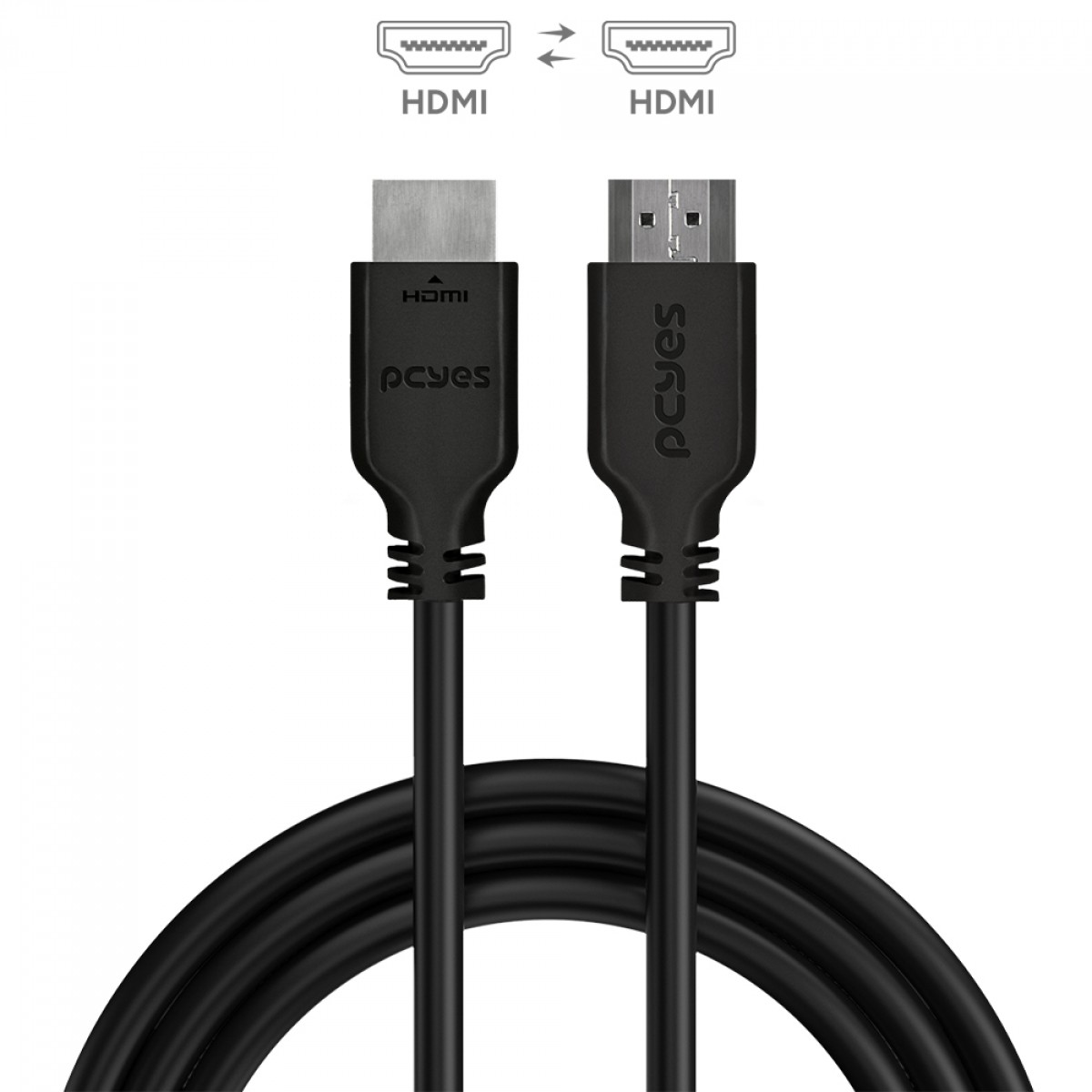 Cabo HDMI 2.0 PCYes, 4K Ultra HD 3D, 60Hz, 1 Metro, PHM20-1
