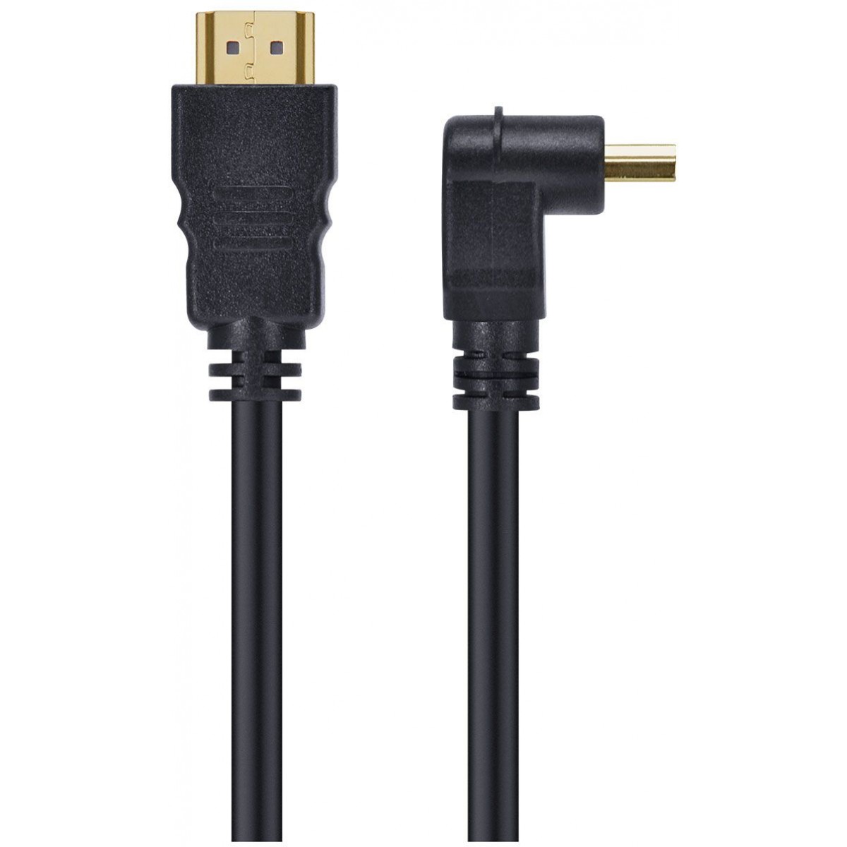 Cabo HDMI 2.0 Vinik H2090-2 4K Ultra HD 3D C/Conector 90º 2m